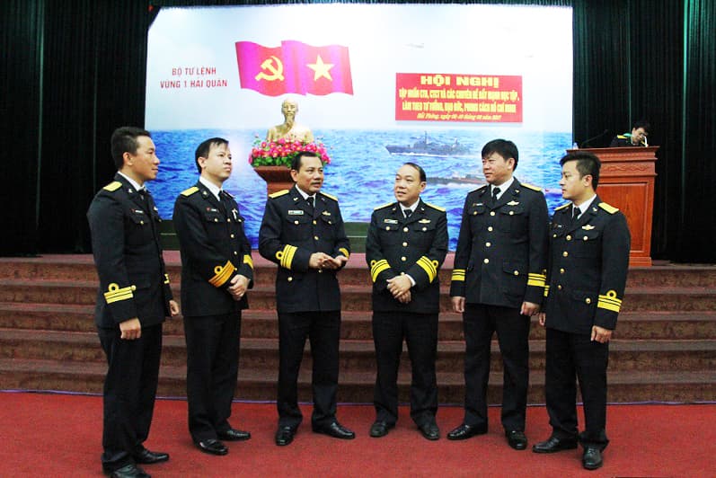 Vùng 1 Hải quân: Tập huấn Công tác Đảng, công tác chính trị năm 2017