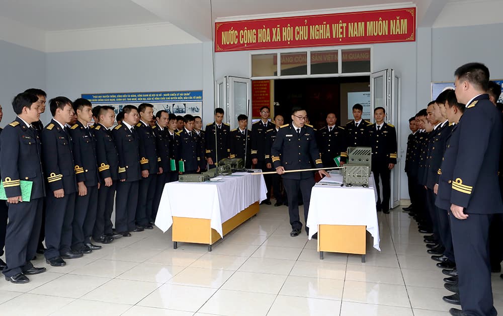 Lữ đoàn Thông tin 602, Bộ Tham mưu Hải quân Tập huấn cán bộ năm 2017