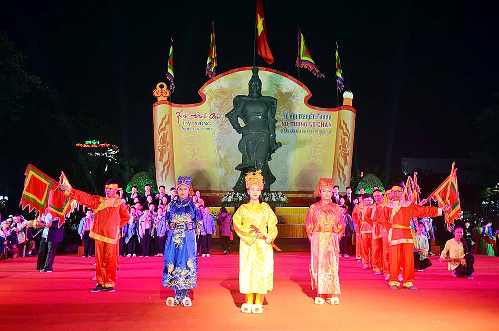 Hải Phòng tổ chức Lễ hội Nữ tướng Lê Chân