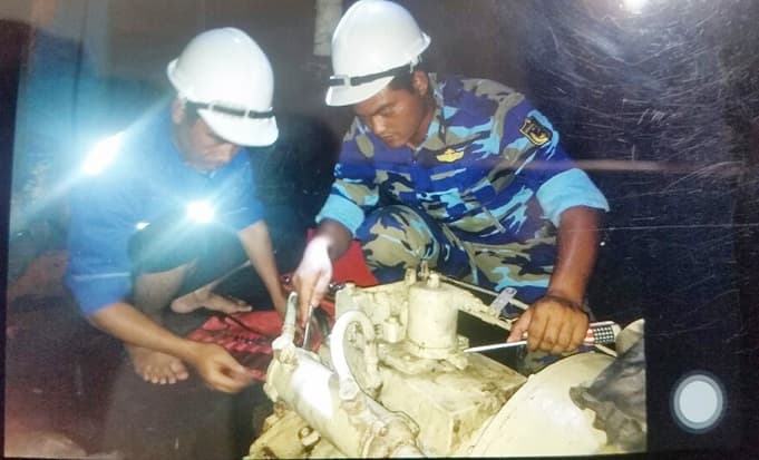 Cán bộ, nhân viên Âu tàu Sinh Tồn: Kịp thời sửa chữa thành công 2 tàu của ngư dân bị hỏng 