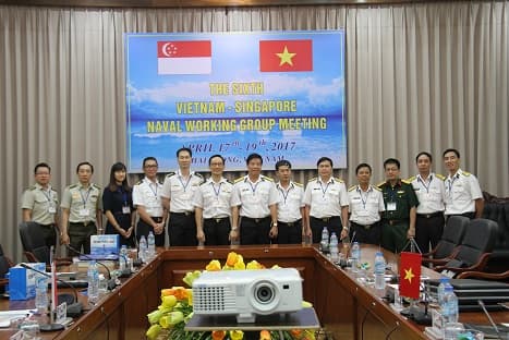 Họp Nhóm Công tác Hải quân song phương Việt Nam và Singapore lần thứ 6