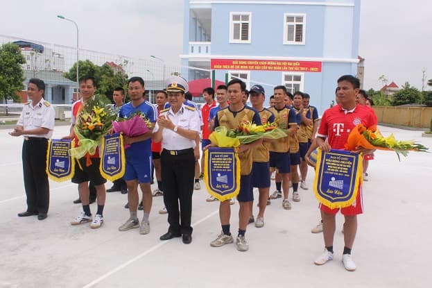 Cục Hậu cần Hải quân: Tổ chức giải bóng chuyền các đơn vị phía Bắc