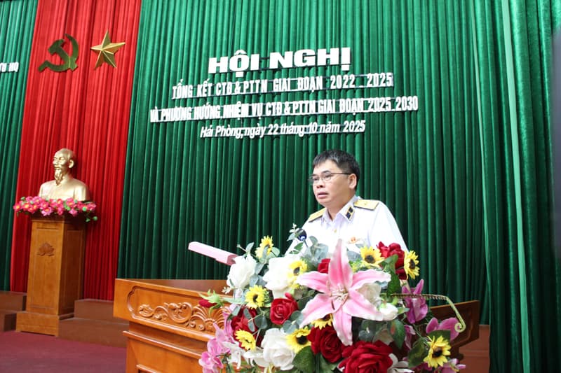 Bộ Tham mưu Hải quân tổng kết công tác đoàn và phong trào thanh niên giai đoạn 2022-2025