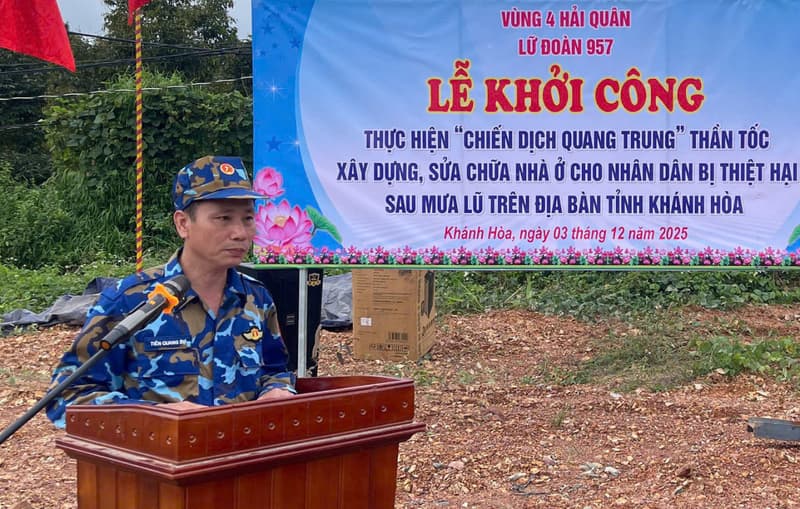 Lữ đoàn 957 khởi công thực hiện “Chiến dịch Quang Trung”