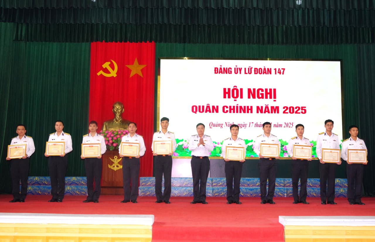 Lữ đoàn 147 hoàn thành tốt nhiệm vụ năm 2025