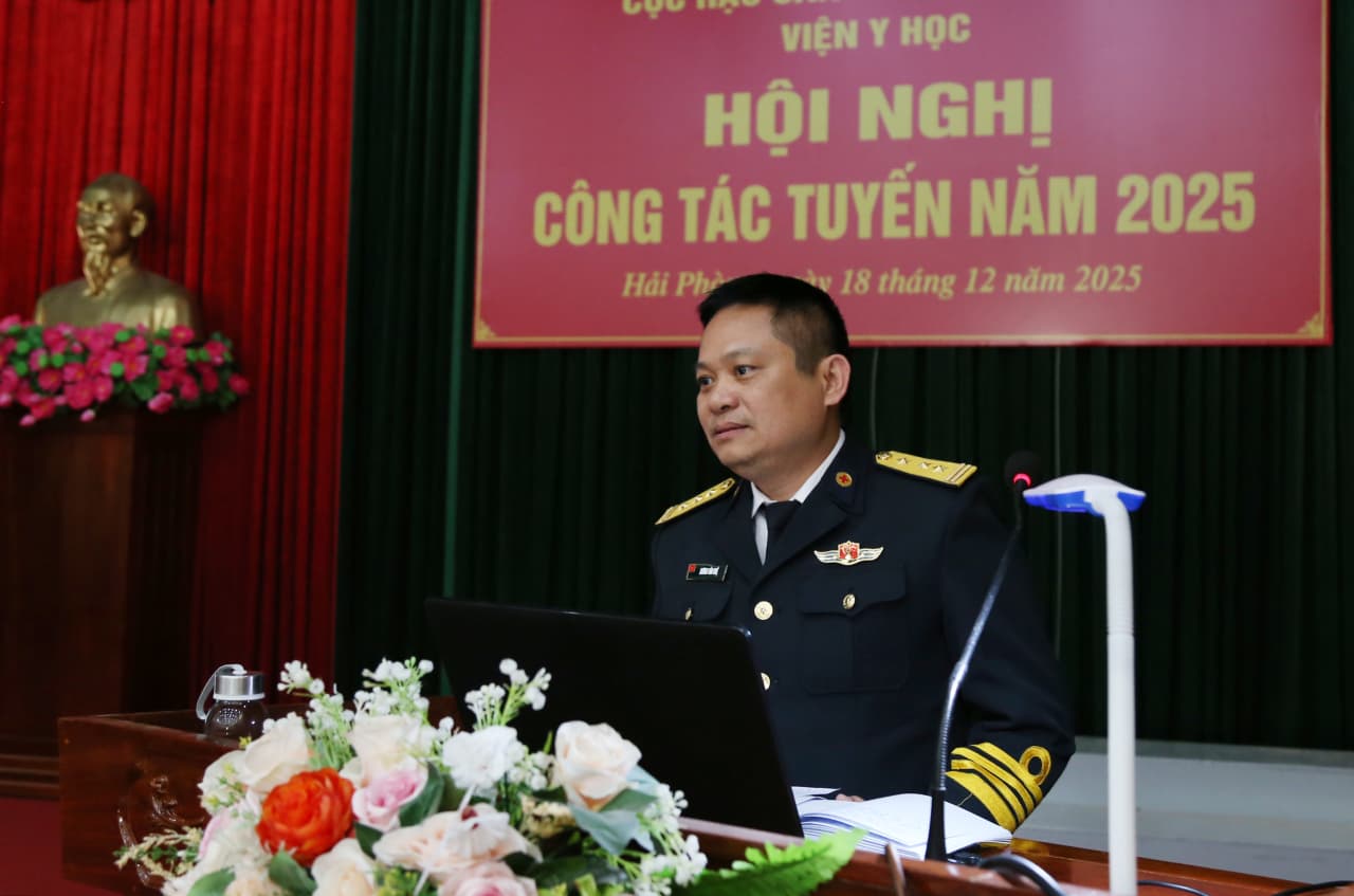 Viện Y học Hải quân: Hội nghị công tác tuyến năm 2025