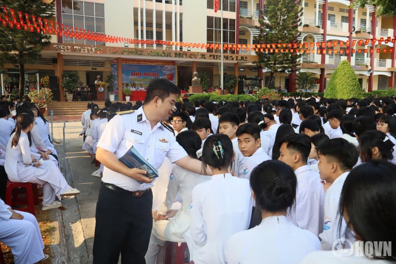 Trường Cao đẳng Kỹ thuật Hải quân: Tuyên truyền biển đảo và thu hút nguồn nhân lực tại tỉnh Tây Ninh