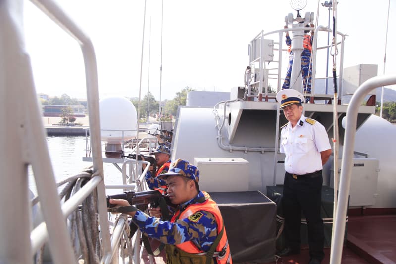 Lữ đoàn 162 sẵn sàng chiến đấu cao trong các ngày lễ