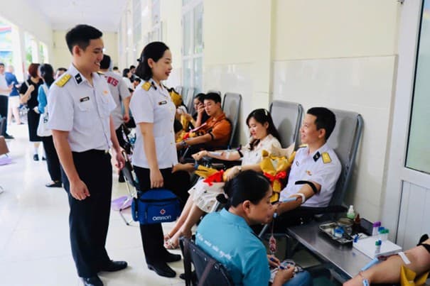 Công ty Hải Thành tham gia hiến máu tình nguyện