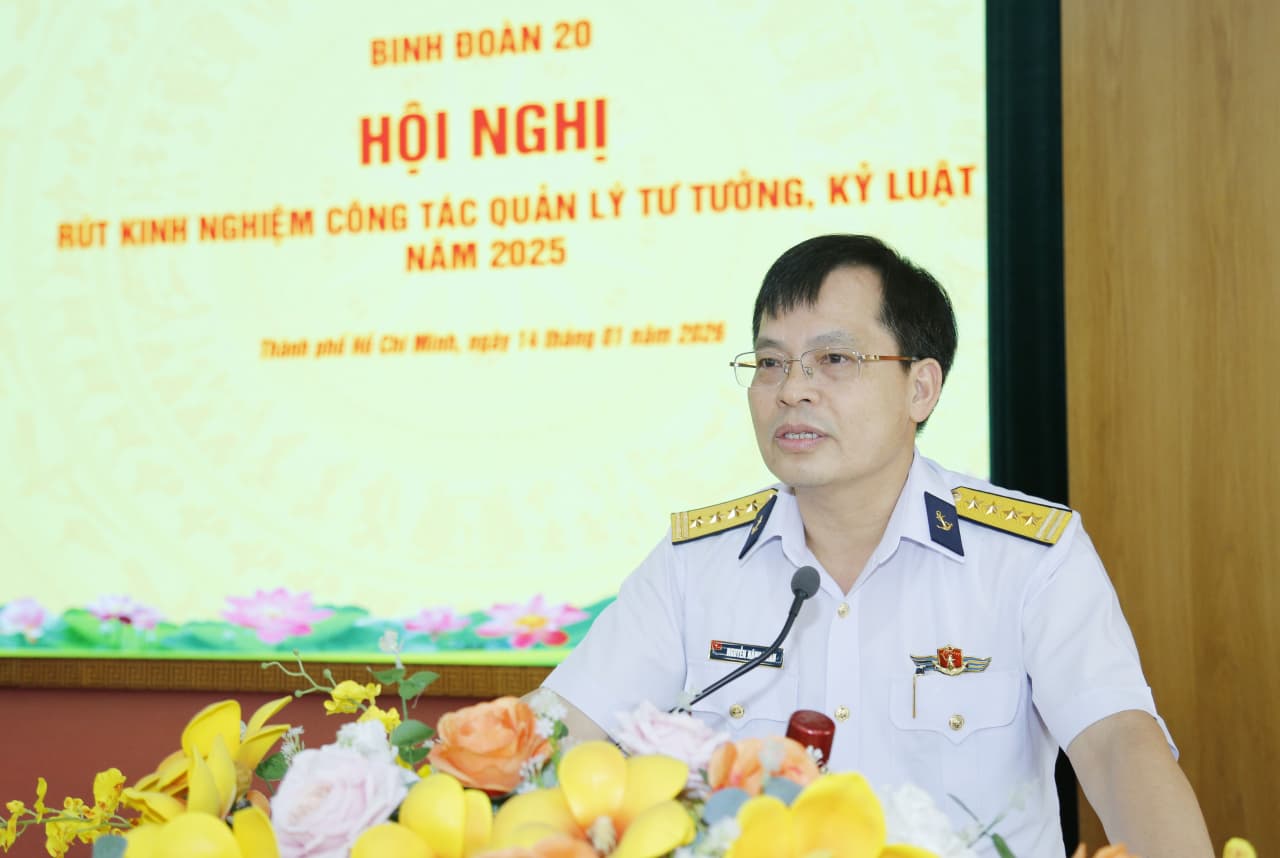 Binh đoàn 20: Rút kinh nghiệm công tác quản lý tư tưởng, kỷ luật và triển khai nhiệm vụ của Ban chỉ đạo 35