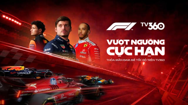 TV360 độc quyền phát sóng giải đua xe Công thức 1 tại Việt Nam từ mùa giải 2026