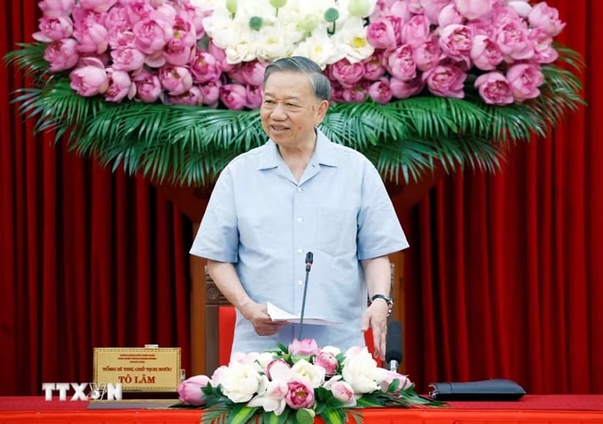 Tổng Bí thư, Chủ tịch nước Tô Lâm chủ trì họp sơ kết mô hình chính quyền 3 cấp