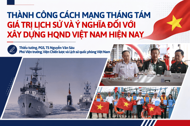 THÀNH CÔNG CÁCH MẠNG THÁNG TÁM - GIÁ TRỊ LỊCH SỬ VÀ Ý NGHĨA ĐỐI VỚI XÂY DỰNG HQND VIỆT NAM HIỆN NAY