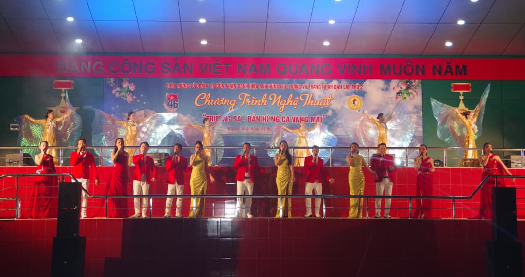 Chương trình nghệ thuật “Trường Sa - Bản hùng ca vang mãi”
