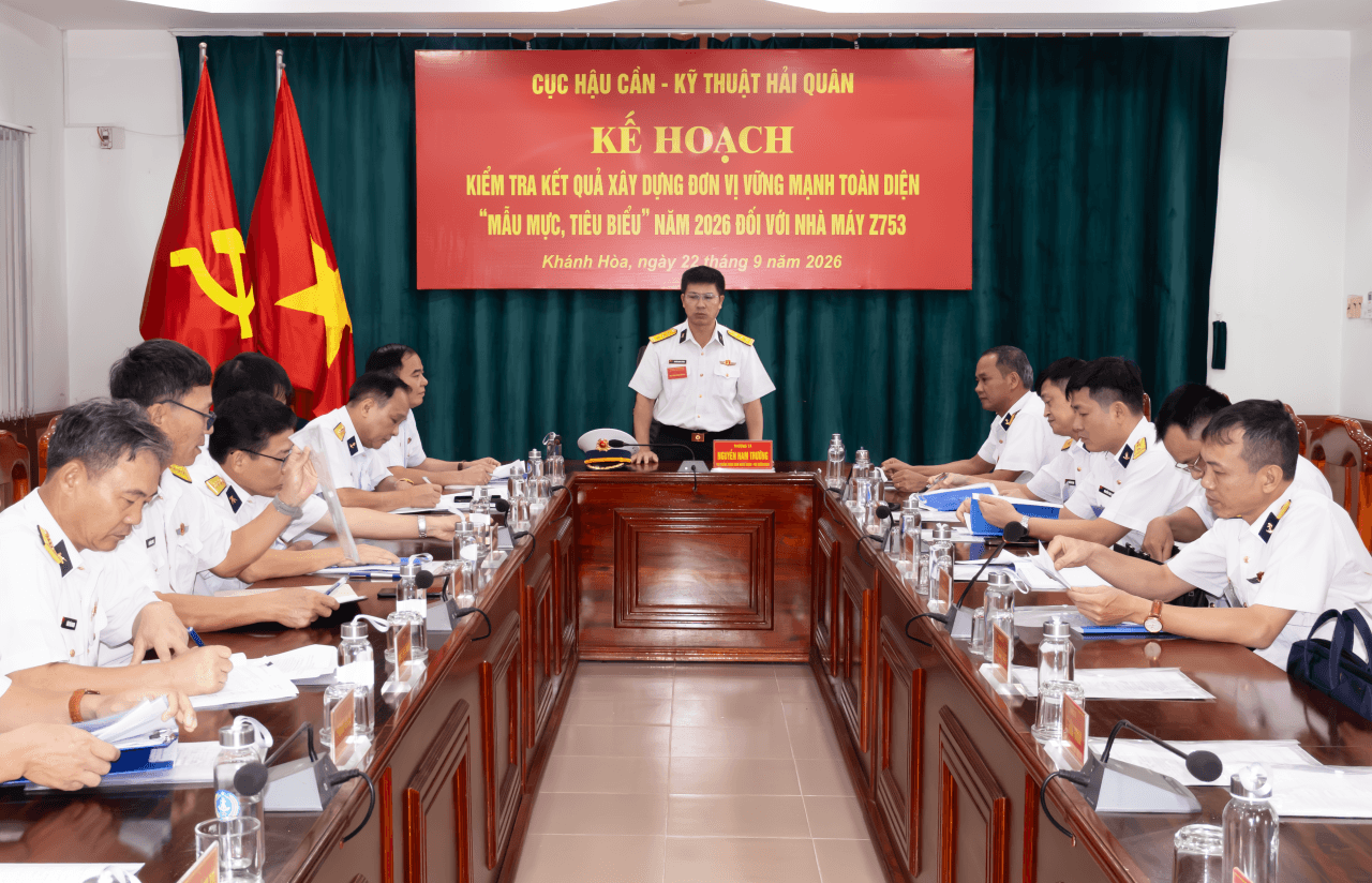 Nhà máy Z753 nâng cao chất lượng xây dựng đơn vị vững mạnh toàn diện