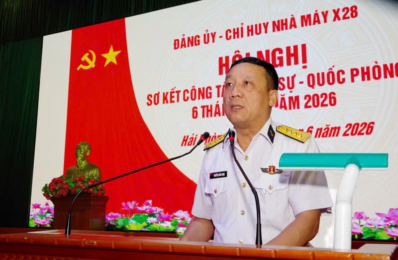Nhà máy X28 hoàn thành tốt nhiệm vụ 6 tháng đầu năm 2026