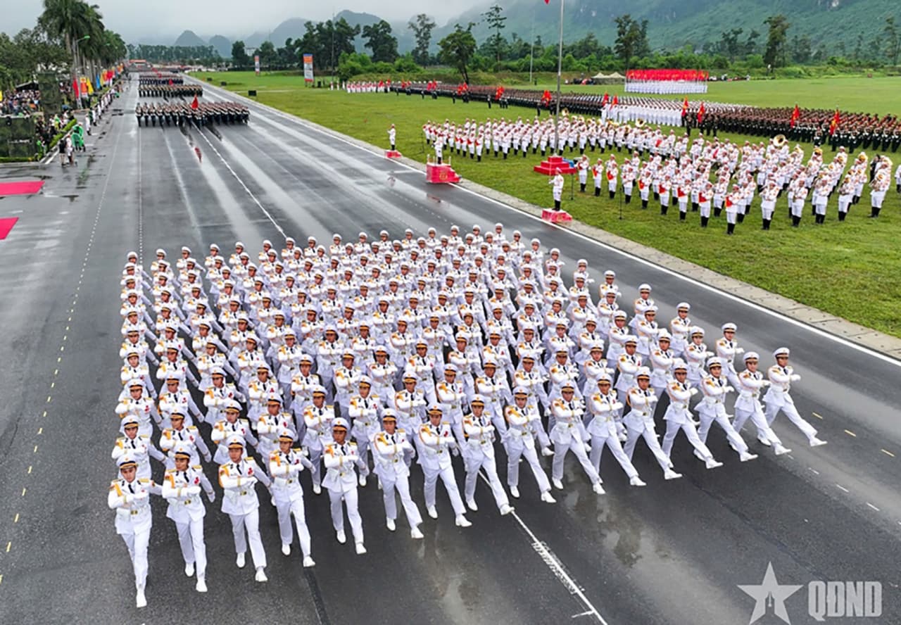 Video: Tổng hợp luyện diễu binh, diễu hành A80  lần thứ tư