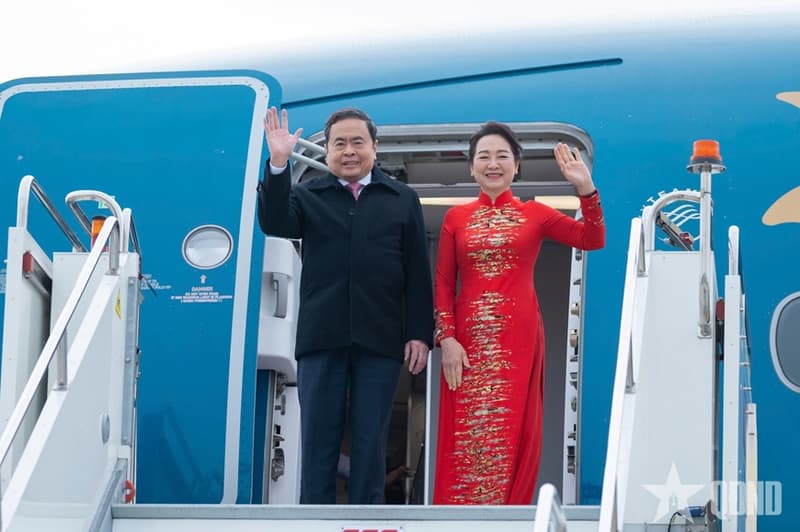 Chủ tịch Quốc hội Trần Thanh Mẫn và phu nhân kết thúc tốt đẹp chuyến công tác tại Thổ Nhĩ Kỳ và Italy