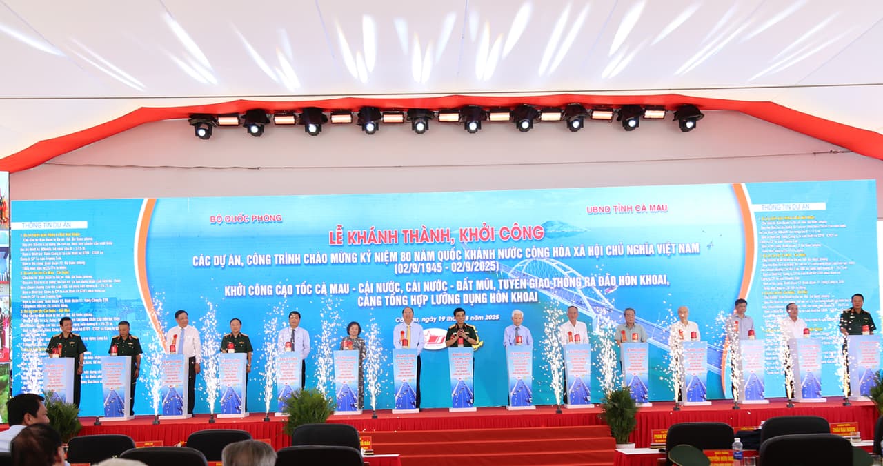 Video: Lễ khởi công cảng tổng hợp lưỡng dụng Hòn Khoai