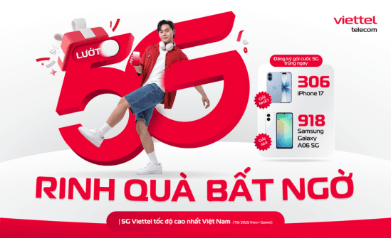 THỂ LỆ CHƯƠNG TRÌNH “LƯỚT 5G – RINH QUÀ BẤT NGỜ”
