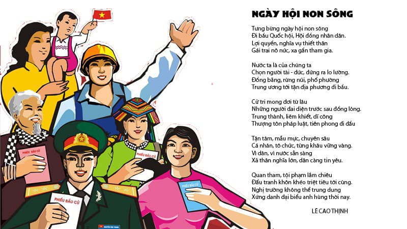 Thơ: NGÀY HỘI NON SÔNG