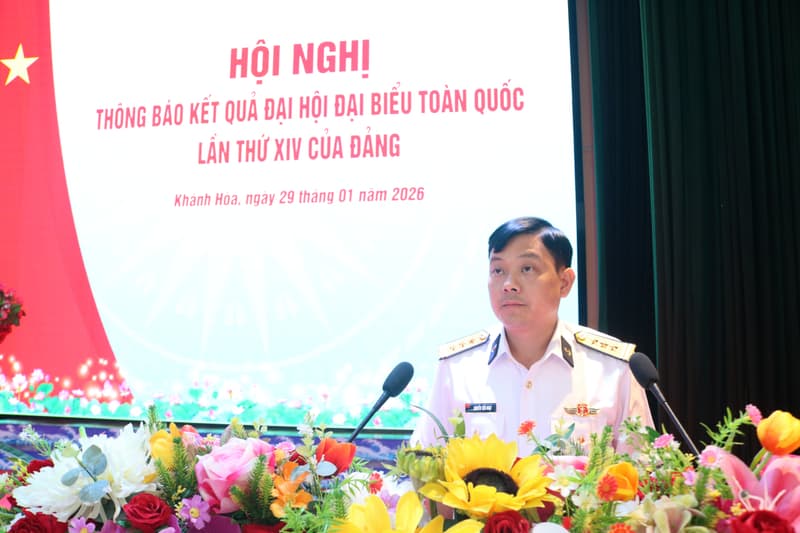 Đảng ủy Lữ đoàn 189 thông báo nhanh  kết quả Đại hội XIV của Đảng