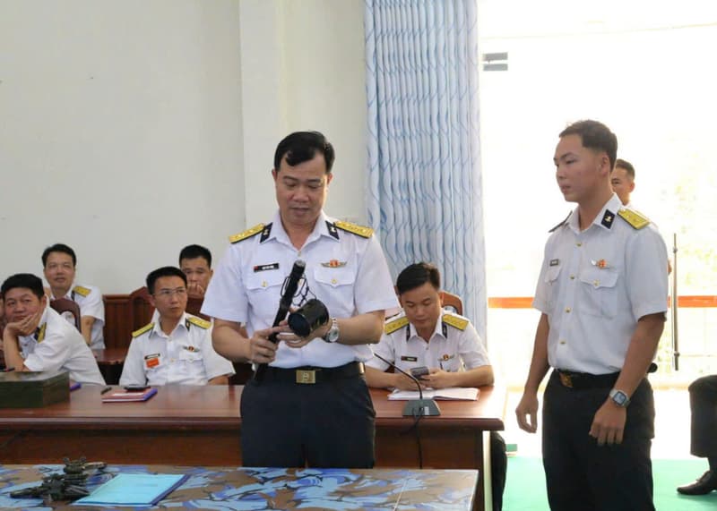 Lữ đoàn 101 nghiệm thu sáng kiến mô hình học cụ