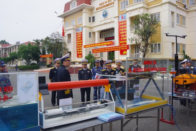 Đoàn Đo đạc biên vẽ hải đồ và nghiên cứu biển: Hội thi mô hình học cụ năm 2026