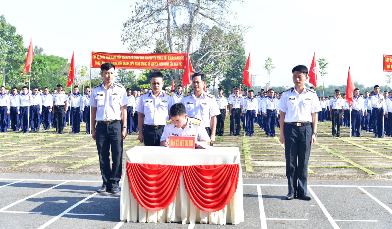 Trung tâm Huấn luyện Vùng 2 phát động phong trào “3 tiên phong quyết thắng”