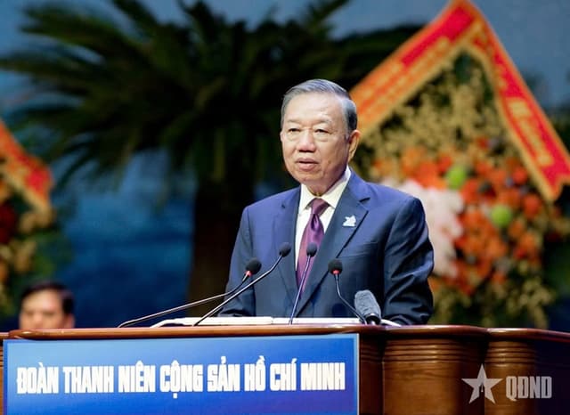 Phát biểu của Tổng Bí thư, Chủ tịch nước Tô Lâm tại Đại hội Đoàn toàn quốc lần thứ XIII