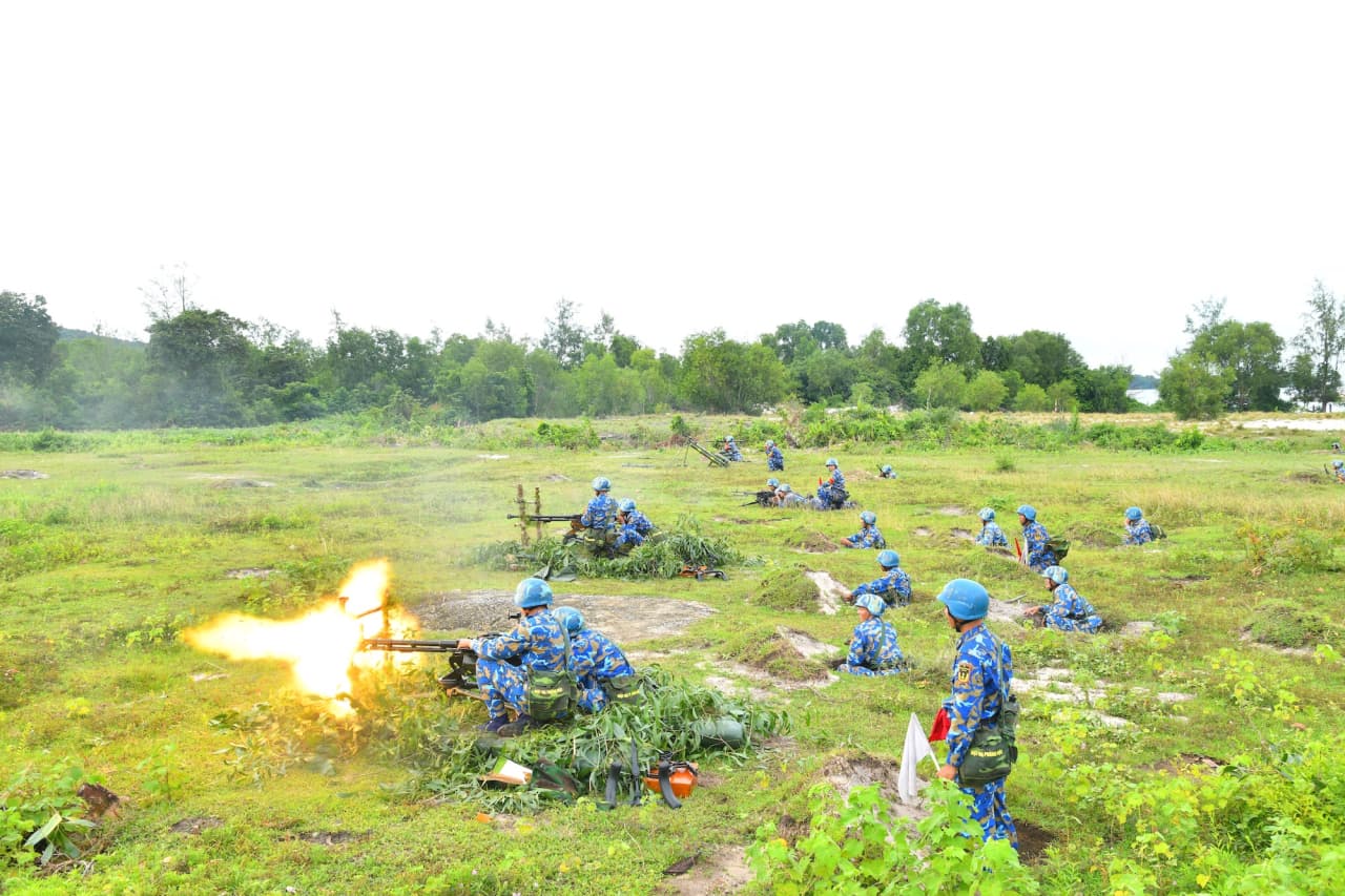 Vùng 5: Diễn tập chiến thuật vòng tổng hợp khối đơn vị lục quân, binh chủng