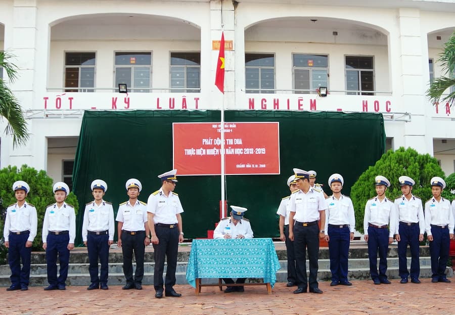 Học viện Hải quân: Phát động phong trào thi đua năm học 2018 – 2019