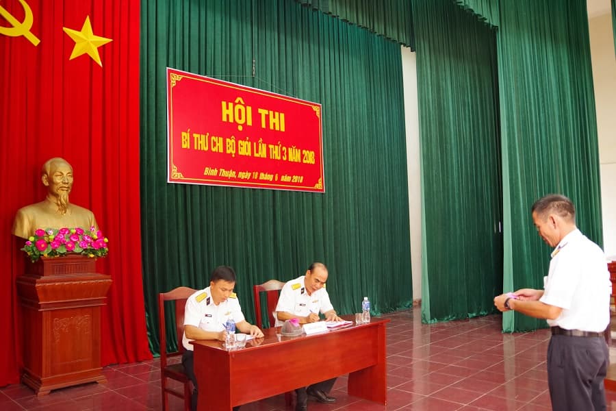 Lữ đoàn 681, Vùng 2 Hải quân: Hội thi bí thư chi bộ năm 2018