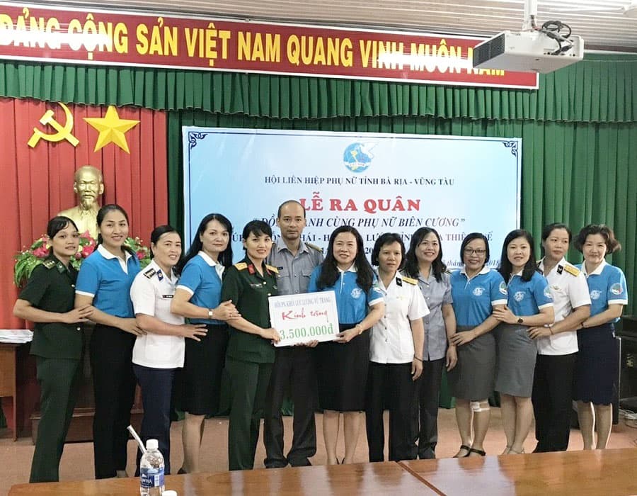Lễ ra quân “Đồng hành cùng phụ nữ biên cương”