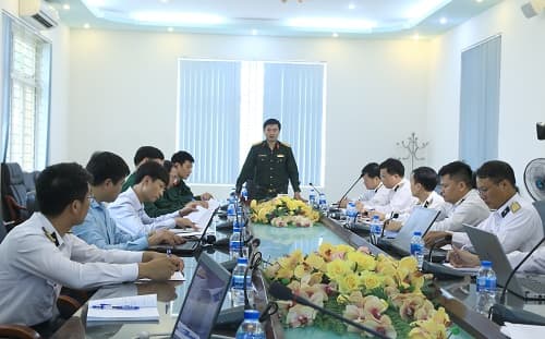 Ban Thanh niên Quân đội nắm tình hình hoạt động Giải thưởng Tuổi trẻ sáng tạo tại Quân chủng Hải quân