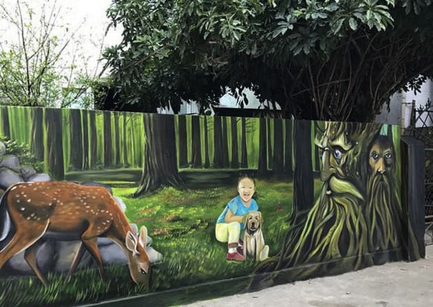 Làng chài Cảnh Dương sống động sắc màu với dự án “Bích họa tương lai”