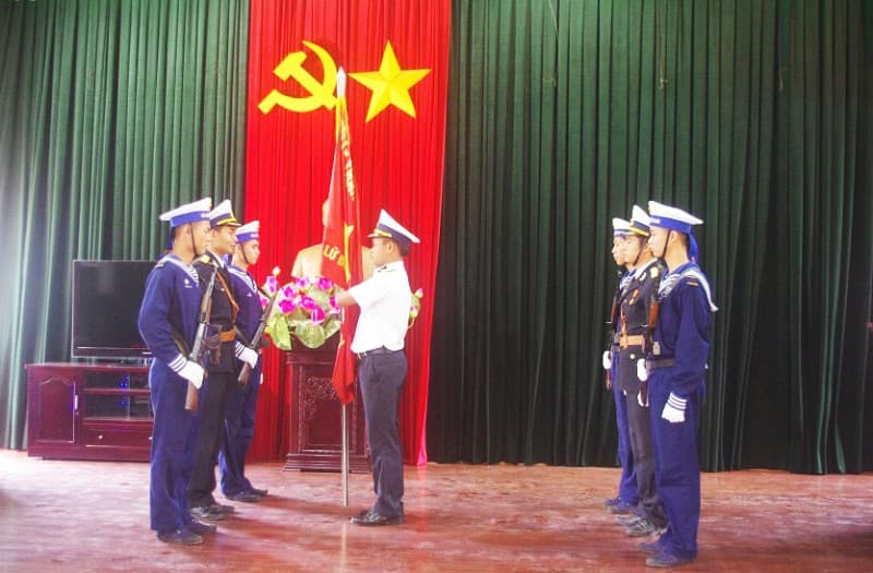 Lữ đoàn Công binh 131 Hải quân tập huấn điều lệnh năm 2018