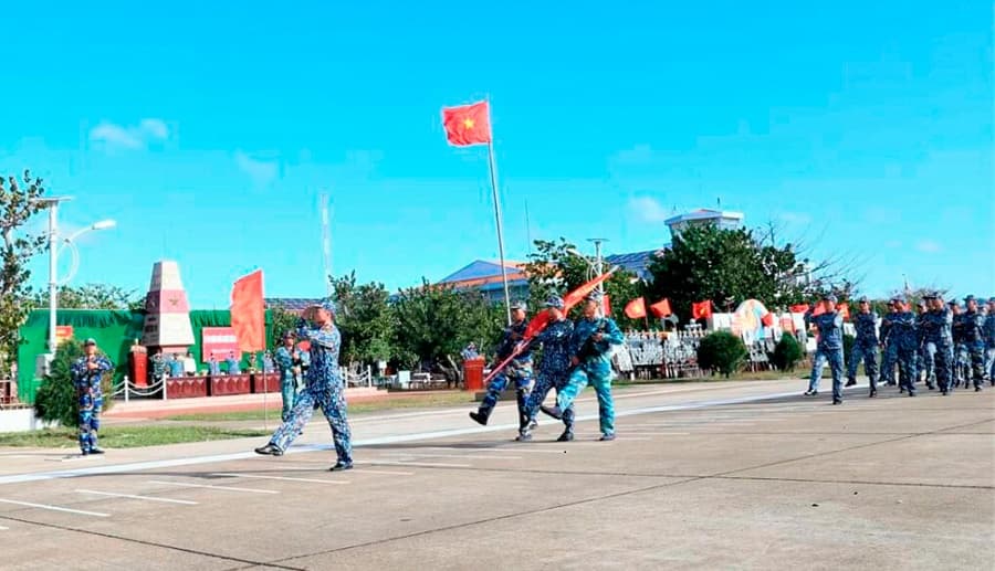 Các đơn vị khối đảo, Lữ đoàn 146: Tổ chức Lễ ra quân huấn luyện năm 2019