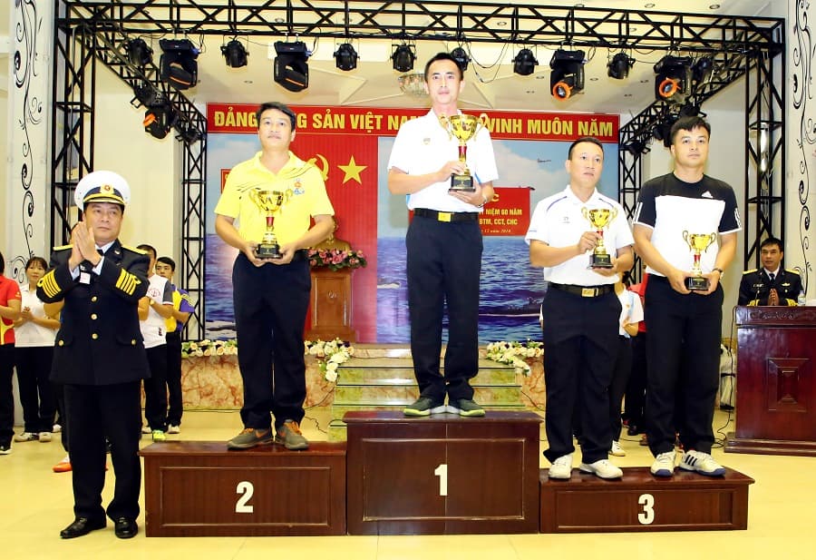 Quân chủng Hải quân: Bế mạc giải thể thao