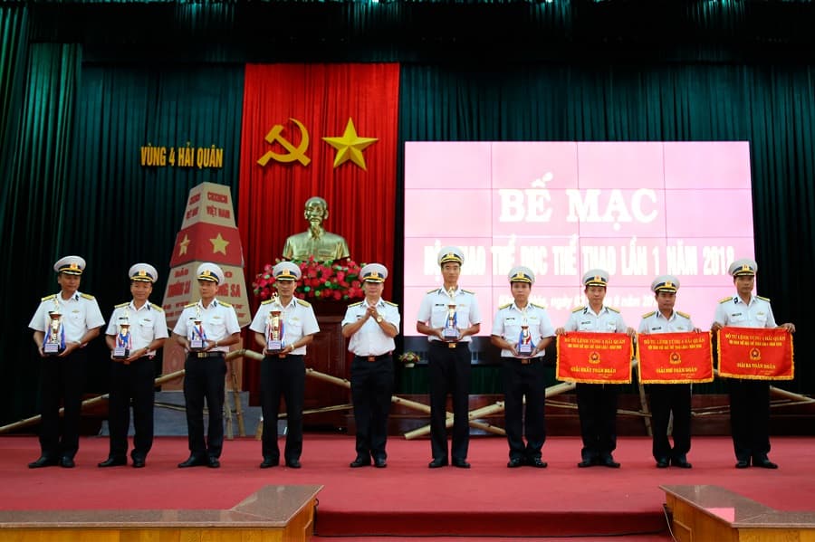 Vùng 4 Hải quân: Bế mạc Hội thao thể dục thể thao năm 2018