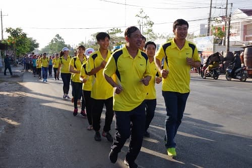 Hưởng ứng Ngày chạy “Olimpic vì sức khỏe toàn dân”