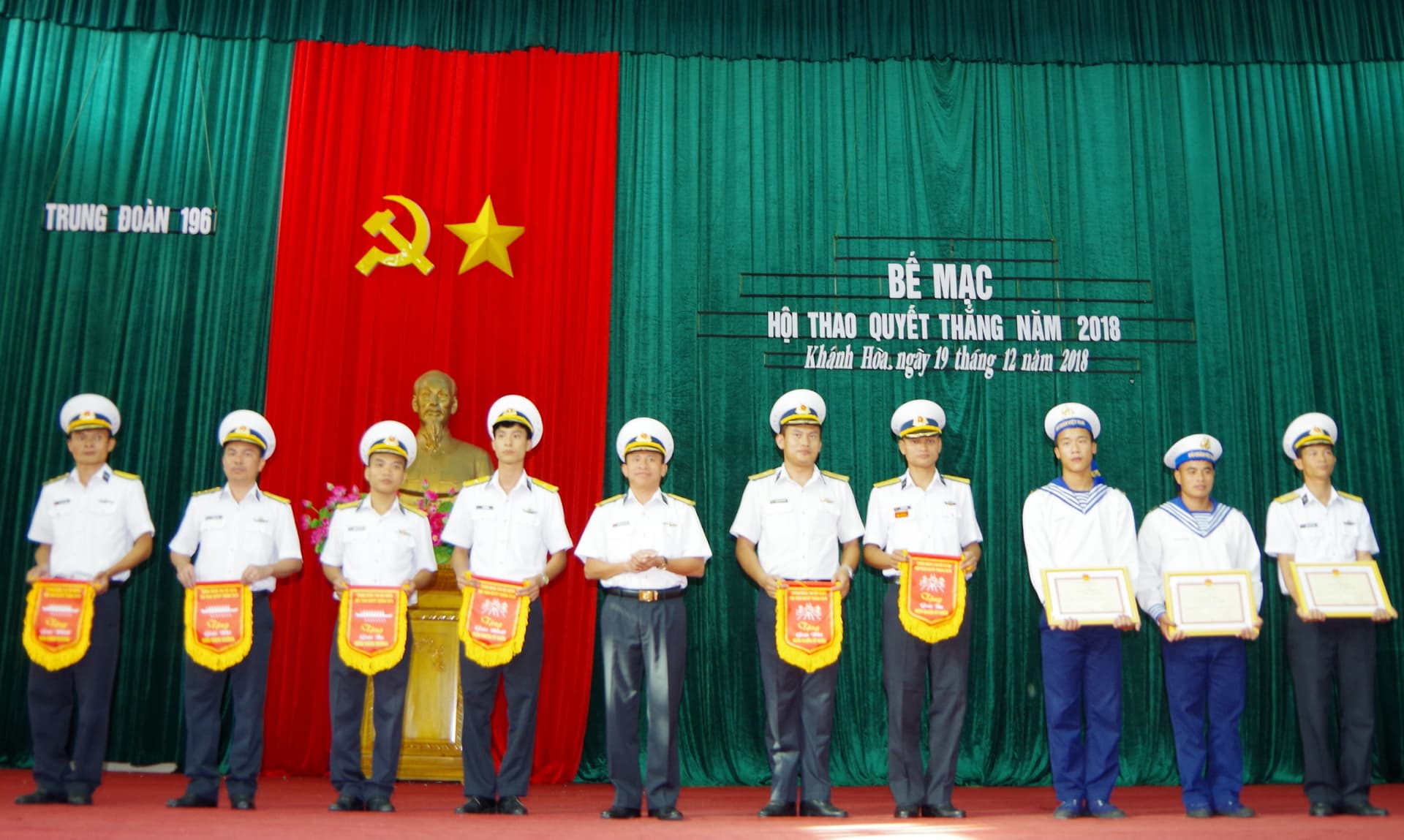 Trung đoàn 196: Bế mạc Hội thao quyết thắng năm 2018