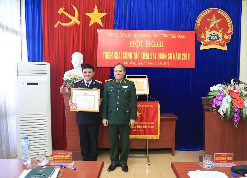 Viện Kiểm sát Quân sự Hải quân triển khai nhiệm vụ năm 2018
