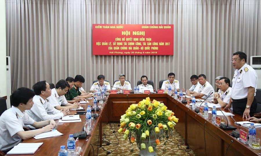 Kiểm toán Nhà nước: Triển khai kiểm toán Quân chủng Hải quân