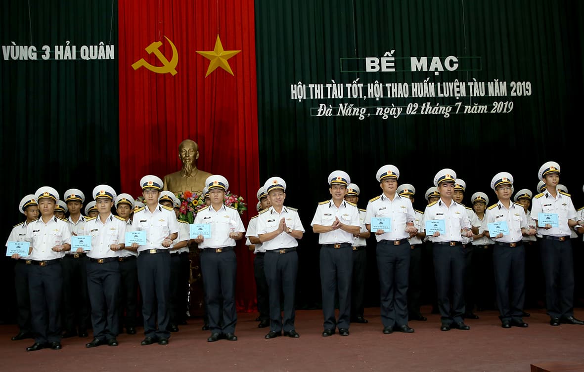 Vùng 3 Hải quân bế mạc Hội thi tàu tốt, hội thao huấn luyện tàu