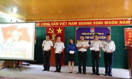 Tiểu đoàn 45, Cục Hậu cần Hải quân thi kể chuyện “Bác Hồ với Thanh niên-Thanh niên với Bác Hồ”