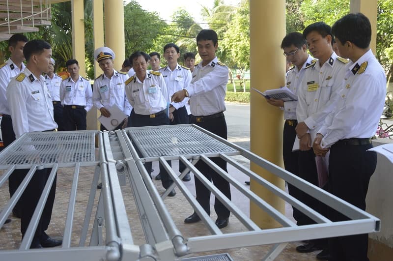 Vùng 1 Hải quân: Hội thi sáng kiến, cải tiến mô hình huấn luyện, trang thiết bị hậu cần 2018