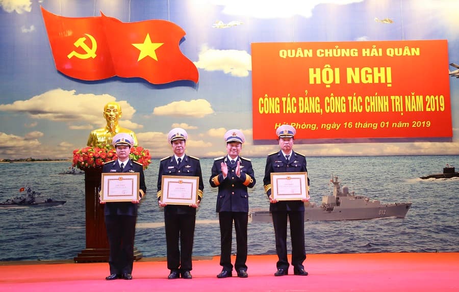Quân chủng Hải quân: Hội nghị công tác đảng, công tác chính trị năm 2019