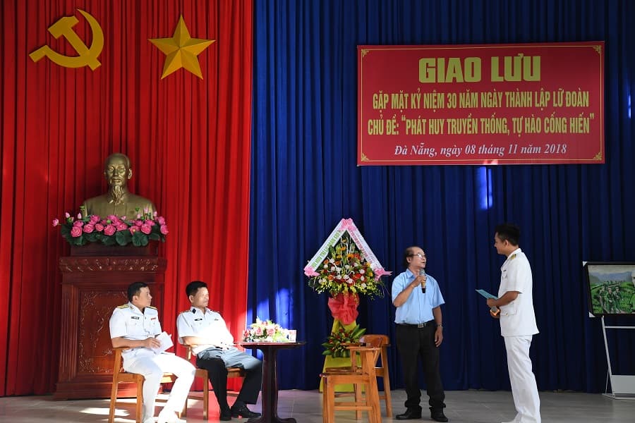 Lữ đoàn 680, Vùng 3 Hải quân: Giao lưu “Phát huy truyền thống, tự hào cống hiến”