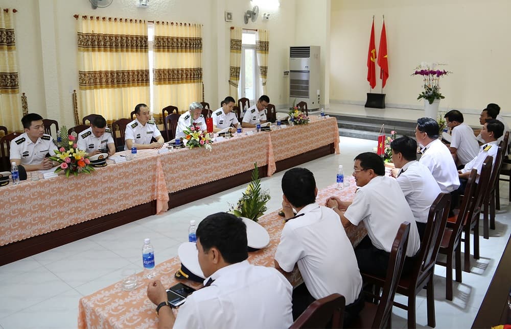 Hải quân Quân giải phóng nhân dân Trung Quốc thăm Lữ đoàn 171, Vùng 2 Hải quân